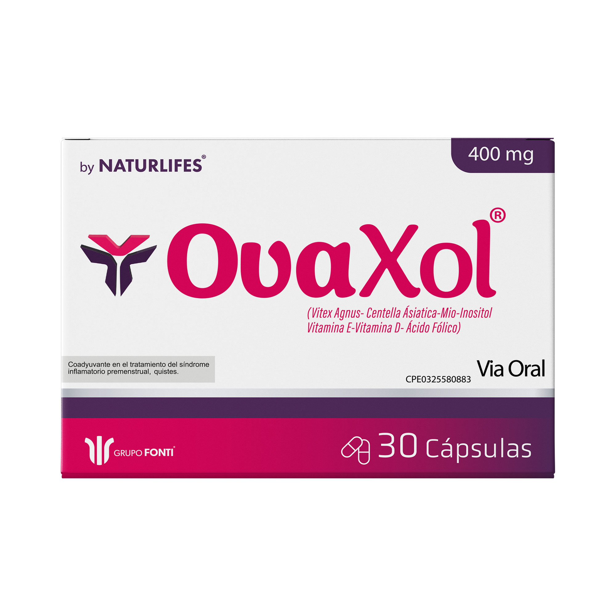 Ovaxol - 30 Cápsulas